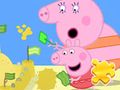 Spel Pussel: Peppa gris gör sand  på nätet