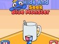 Spel Göm och söka: blå monster på nätet
