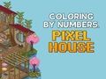 Spel Färgläggning efter siffror: Pixel House  på nätet