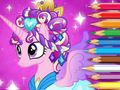 Spel Målarbok: Ponnyprinsessan  på nätet