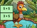 Spel Multiplikation fågelbild avslöja  på nätet