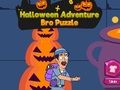 Spel Halloween äventyr Bro Pussel  på nätet
