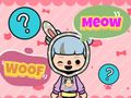 Spel Kids Quiz: Prata med djur  på nätet
