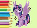 Spel Målarbok: Twilight Sparkle  på nätet