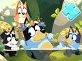 Spel Pussel: Bluey Pool Spa  på nätet