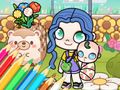 Spel Målarbok: Avatar World Babycare  på nätet