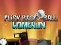 Spel Flick baseball super homerun på nätet