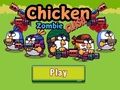 Spel Kyckling zombie -kollision på nätet