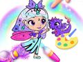 Spel Målarbok: Shiny Princess  på nätet
