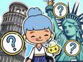 Spel Barnquiz: Världsresor på nätet