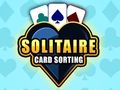 Spel Solitaire Card Sortera Pussel  på nätet