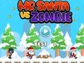 Spel Herr Santa vs zombie  på nätet
