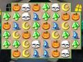 Spel Halloween Burst match 3 pussel  på nätet
