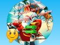 Spel Runda pussel Samla roliga julbilder  på nätet
