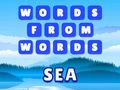 Spel Ord från ord: Hav  på nätet