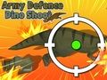 Spel Army Defense Dino Shoot  på nätet