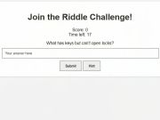 Spel Riddle Challenge på nätet
