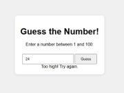 Spel Nummer gissningsspel  på nätet
