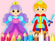 Spel Målarbok: Sweet Royal Date  på nätet