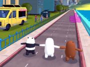 Spel Vi bara björnar björnar parkour på nätet