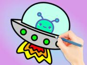 Spel Målarbok: Galaxy Wander  på nätet