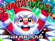 Spel Jultomten slår en mullvad  på nätet