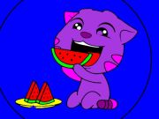 Spel Talking Tom målarböcker  på nätet