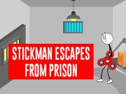 Spel Stickman flyr från fängelse  på nätet