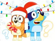 Spel Barnquiz: Bluey Christmas Quiz på nätet