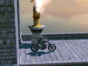 Spel Motorcykeltävling genom ruiner  på nätet