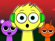 Spel Pussel: Sprunki Band  på nätet