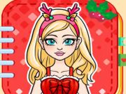 Spel Pappersdocka: Santa Style  på nätet