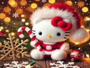Spel Hello Kitty julpussel  på nätet
