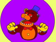 Spel FNAF målarbok  på nätet