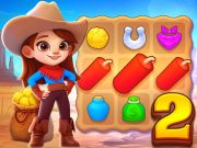 Spel Wild West Match 2: The Gold Rush på nätet