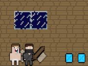 Spel Baby Noob vs Heroman 2 spelare på nätet
