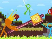 Spel Stickman kung på nätet