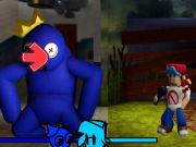 Spel FNF vs Rainbow Friends pÄ nÀtet Spel FNF vs Rainbow Friends pÄ nÀtet