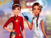Spel Ellie kinesiskt nyårsfirande  på nätet