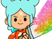 Spel Målarbok: Toca Boca Rita  på nätet