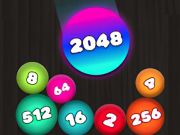 Spel 2048 Pussel: Anslut bollarna på nätet