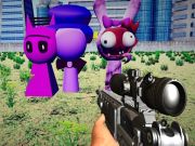 Spel Sprunki Sniper Squid Game på nätet