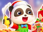Spel Jigsaw Puzzle: Baby Panda Christmas Chef på nätet