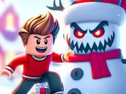 Spel Jigsaw Puzzle: Roblox Snowball Battle på nätet