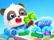 Spel Jigsaw -pussel: Baby Pandas drömstad  på nätet