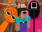 Spel NextBots på Minecraft Squid Game SPRUNKI på nätet