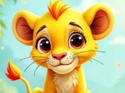 Spel Jigsaw Puzzle: Baby Simba på nätet