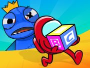 Spel Göm och söka blått monster  på nätet