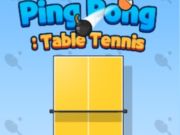 Spel Ping pong bordtennis  på nätet