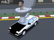 Spel Skibidi toalett racing multiplayer  på nätet